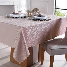 Toalha para mesa cor neutra