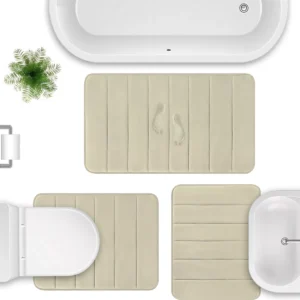 Kit de tapetes para banheiro